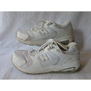 New Balance Women's Athletic Walking Shoe White / Silver Style WW927WS Size 10.5